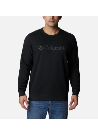 Columbia Logo Fleece Crew Homme Noir