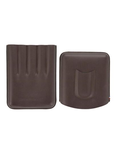 Etui 5 cigares cuir marron