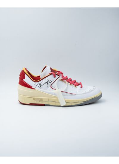 Air Jordan 2 Retro Low SP Off-White White Red