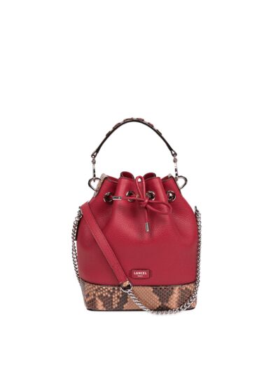 Ninon de Lancel - Sac seau - Petit modèle - Multico Bordeaux