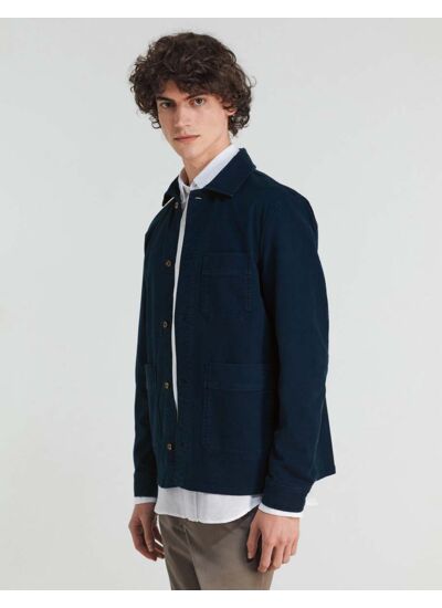 Veste Badie en twill marine