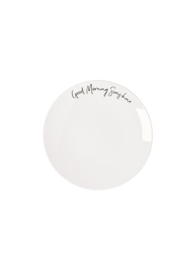 Statement assiette pour le petit-déjeuner Good morning Sunshine, 21 cm Ø