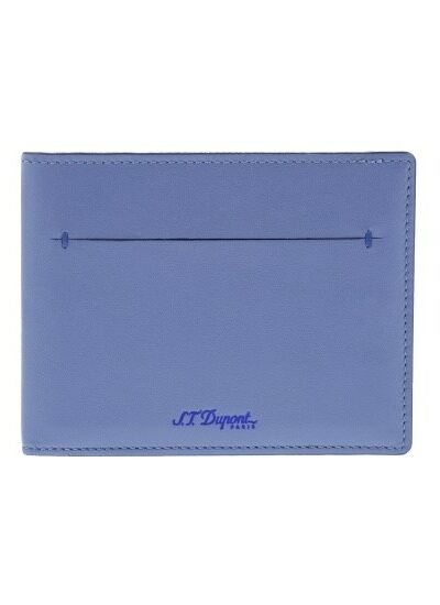 Porte-billets Line D Slim Bleu Marine