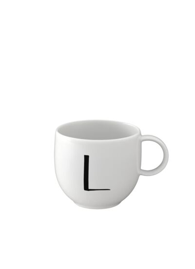 Mug Letters L 13x10x8cm