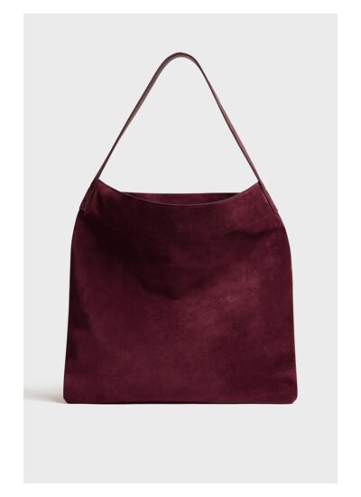 Sac Folk Lady En Cuir Velours Et Cuir Vachette Lady