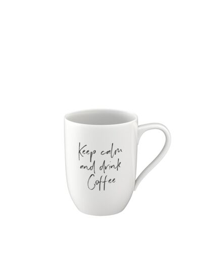 Statement mug « Keep calm and drink coffee »