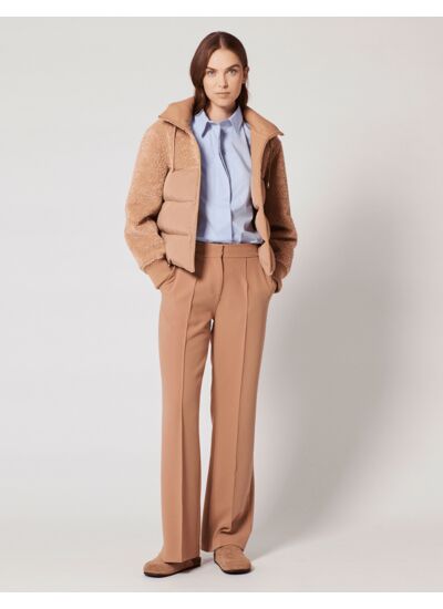 Manteau Meyer Camel en Polyester