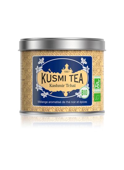 Kashmir Tchaï bio - Boîte métal 100gr