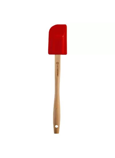 Spatule médium en silicone 29cm cerise