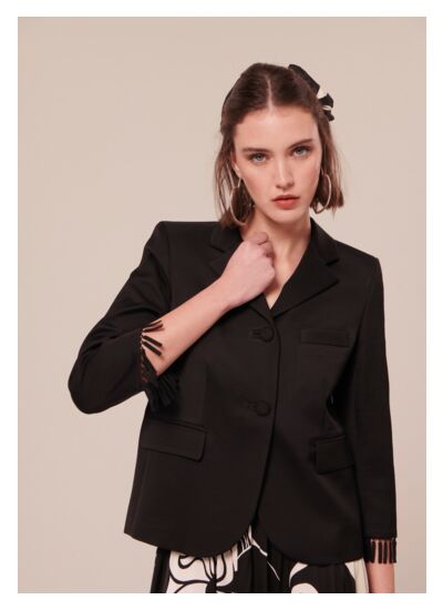 Veste Valensole-Noir en Viscose