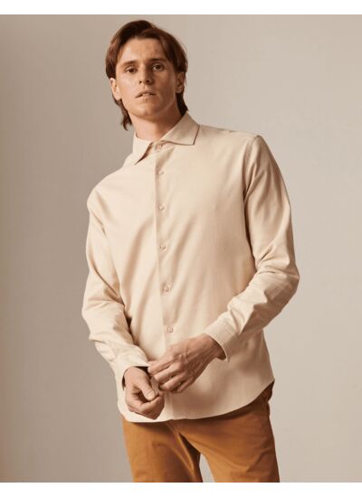 Chemise aristote beige