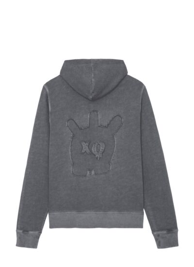 ALEX SLUB FLEECE SKULL XO USED