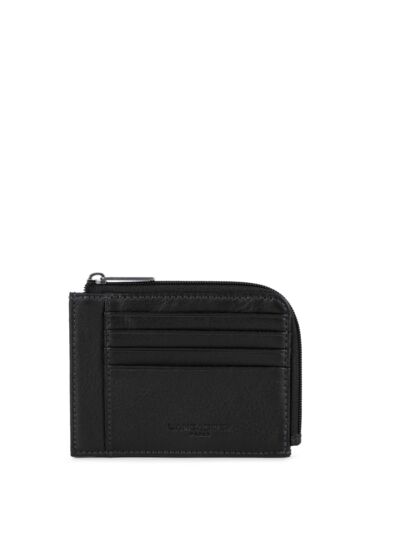 Porte-cartes Zippé Soft Vintage Homme