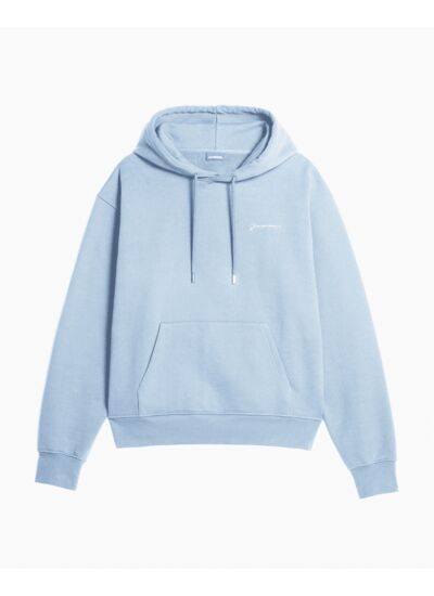 Hoodie - Le Sweatshirt Brodé - Light Blue