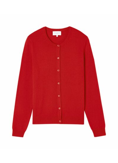 Cardigan classique - Femme - RUBIS