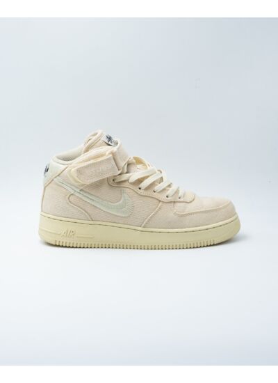 Air Force 1 Mid Stussy Fossil