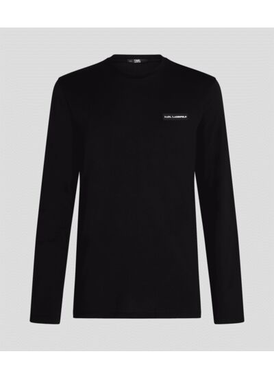 RUBBER PATCH LS T-SHIRT HOMME