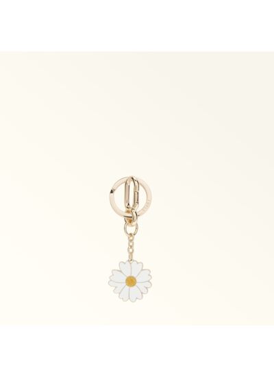 DAISY KEYRING - METALLO+SMALTO