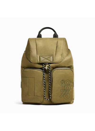 Leo De Lancel - Sac A Dos Cool - Kaki Fonce