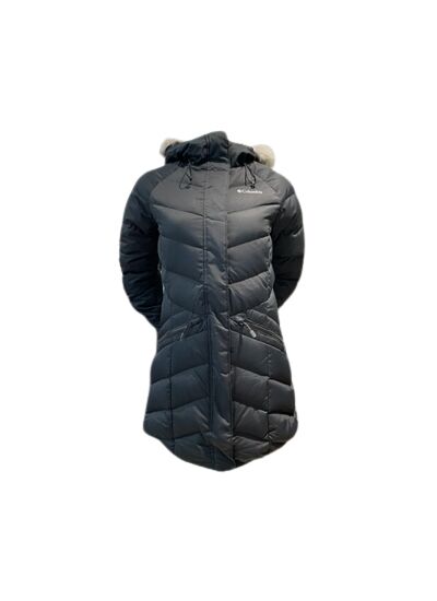 Rose Lodge  FS Down Mid Jacket Femme Noir