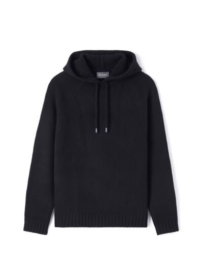 Hoodie ample emmanchures raglan - Homme - NOIR