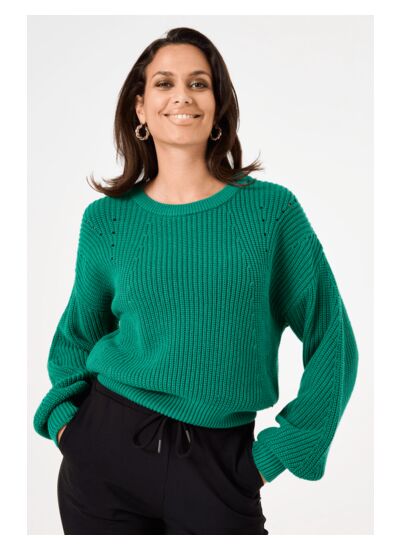 Women Sweater Green