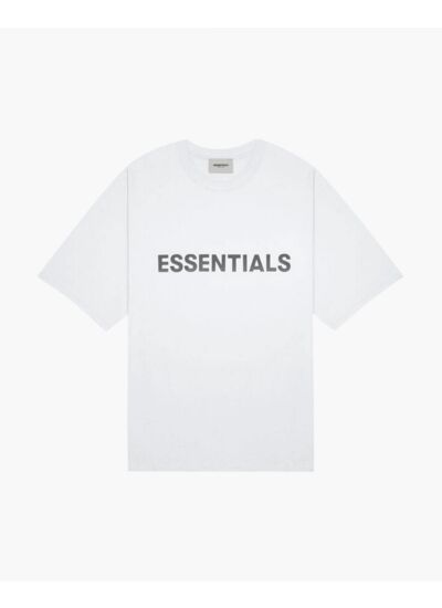 ESSENTIALS LOGO T-SHIRT WHITE