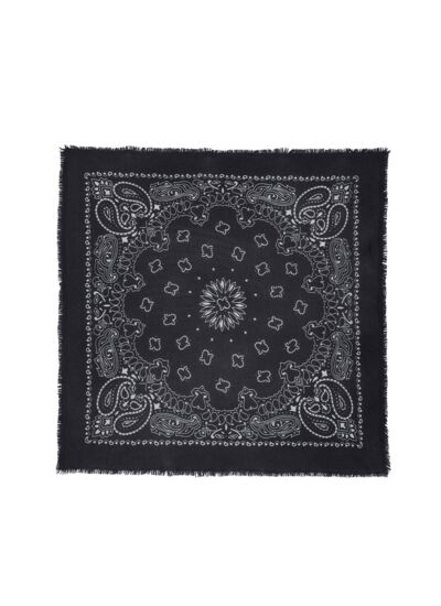 Bandana Hachiko Grand Bandana Cachemire Imprimé, 2 fils