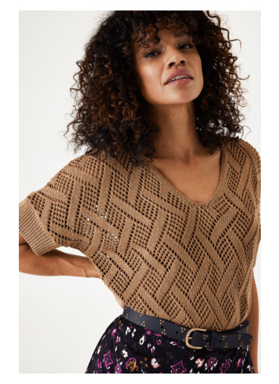 Women Sweater Brown