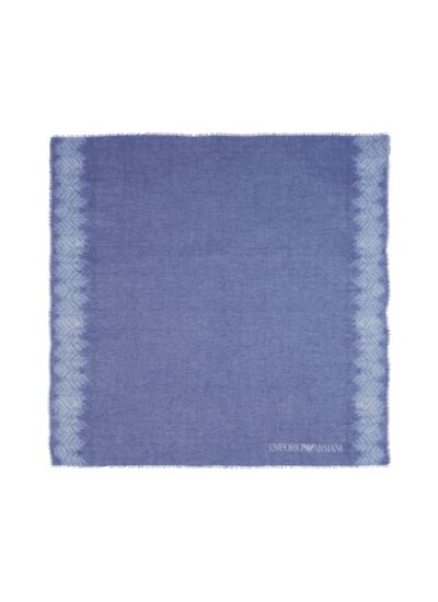 Foulard Tissé Dame 1 - Bleu