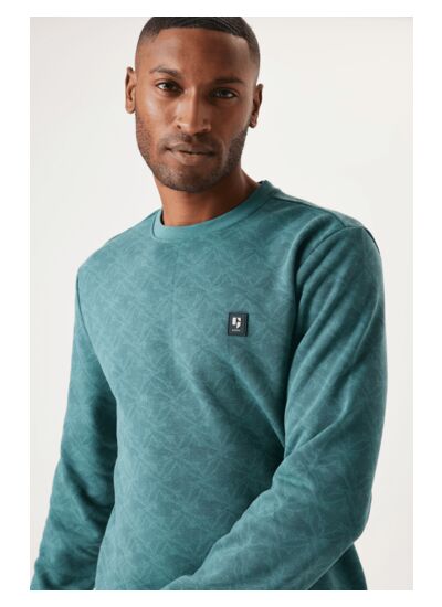 Men Sweater Green