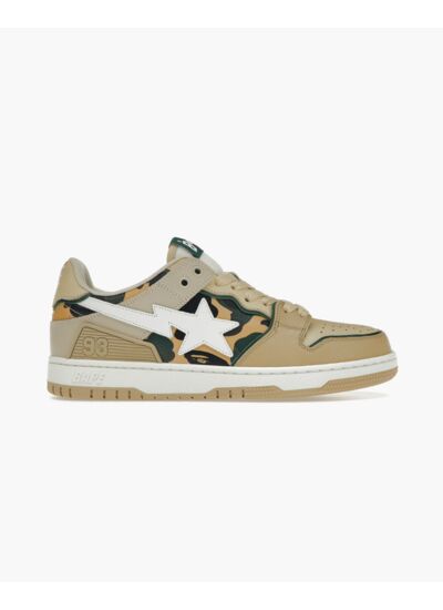 A Bathing Ape Bape Road Sta Beige White