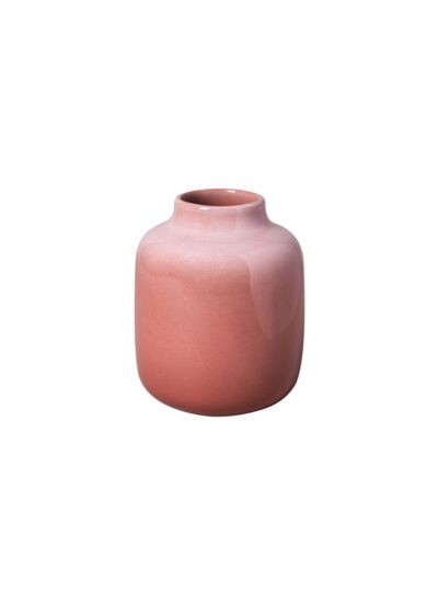 Perlemor Home - Petit vase, rose pâle, en porcelaine haut de gamme