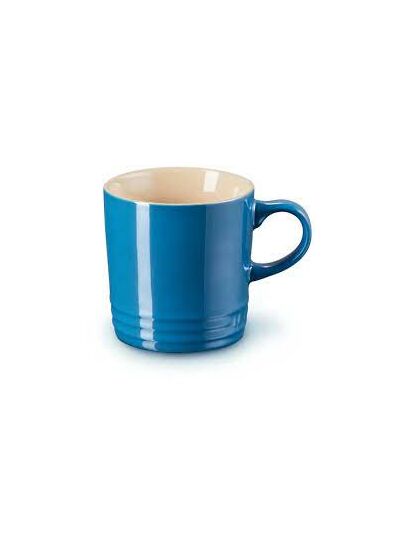 Mug 350ml en céramique Collection Métallics bleu marseille