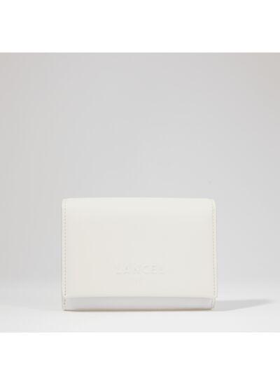 Billie De Lancel - Portefeuille Rectangulaire Compact Rabat - Neige