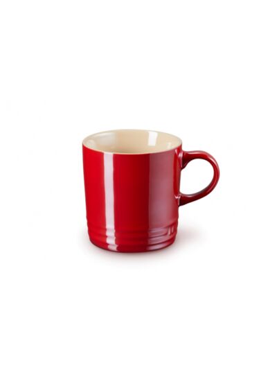 Mug 350ml en céramique Collection Métallics cerise