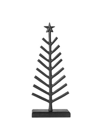 Black XMAS grand sapin 23 x 35 cm