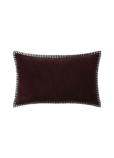 Olivier Desforges - Housse de coussin en velours de coton, Pavane