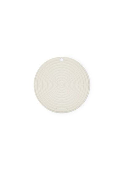 Dessous de plat rond 20cm meringue