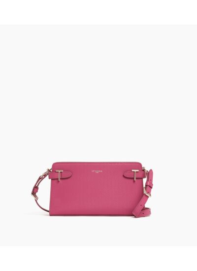 Petit sac à bandoulière Emilie en cuir signature T le tanneur