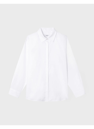 Chemise oversize Delina blanche