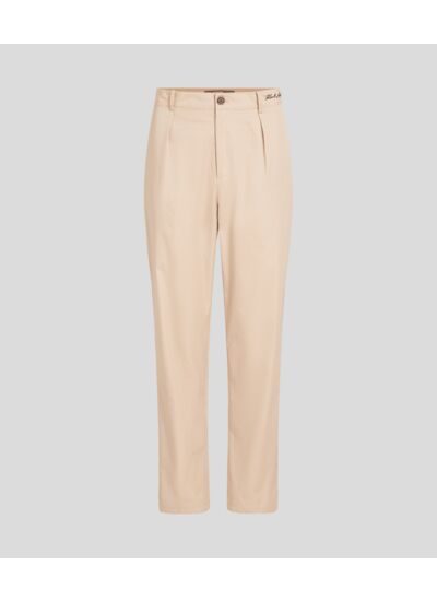 PLEATED CHINO PANT
