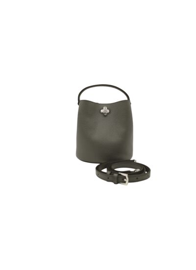 DANAE MINI BUCKET BAG - VITELLO KERIA