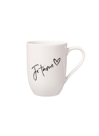 Statement mug Je t’aime, 280 ml