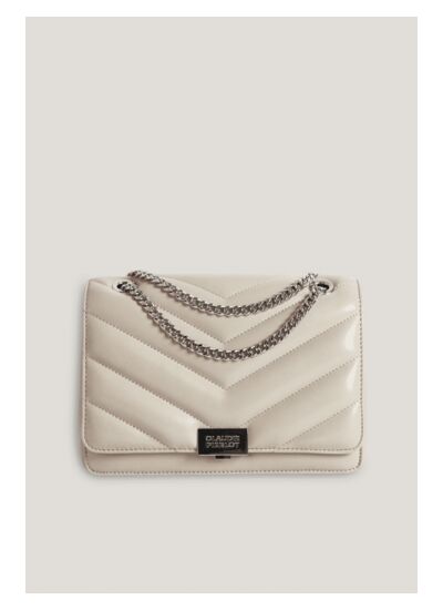 Sac Angeli chevron cuir