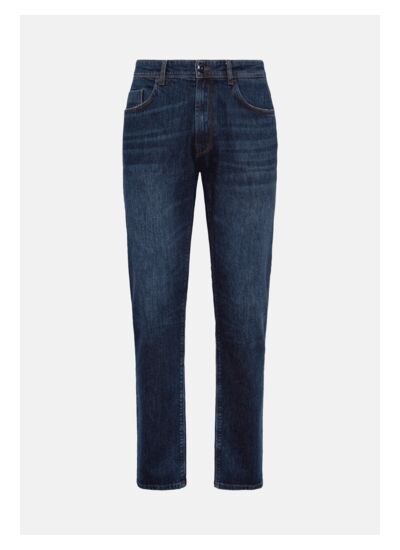 Jean En Denim Extensible Bleu Foncé