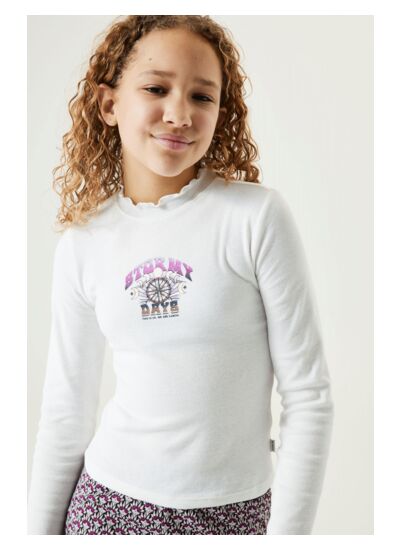 Girls T-shirt White