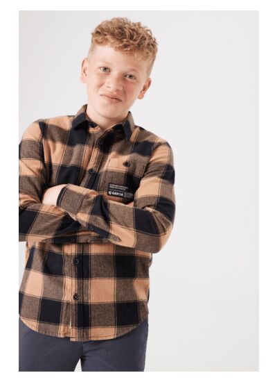 Boys Shirt Brown