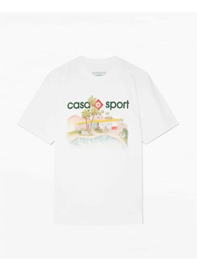 T-Shirt - Poolside - White