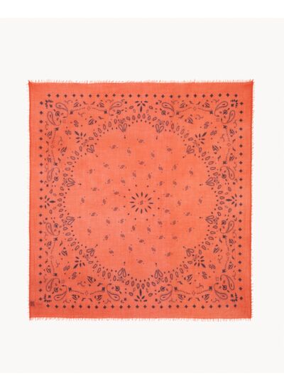 Très Grand Bandana EFFY Très grand bandana en voile de cachemire, 2 fils